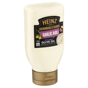  Heinz® [SERIOUSLY] GOOD® Garlic Aioli with added Olive Oil 295mL 