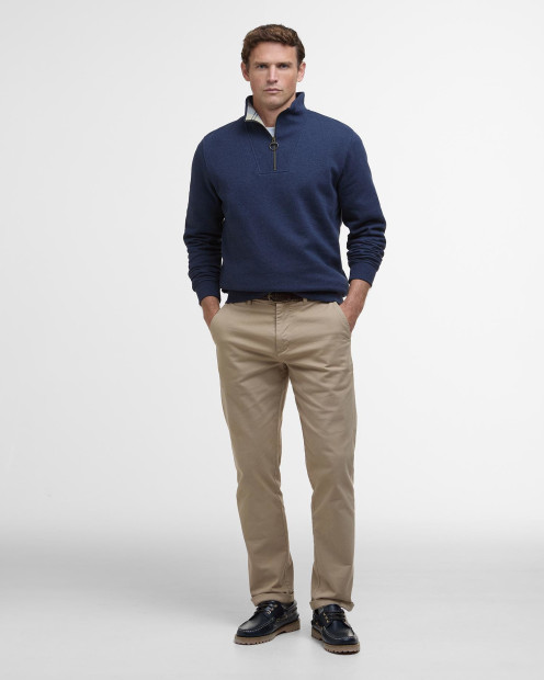Washed Stretch Regular Trousers Washed Stone