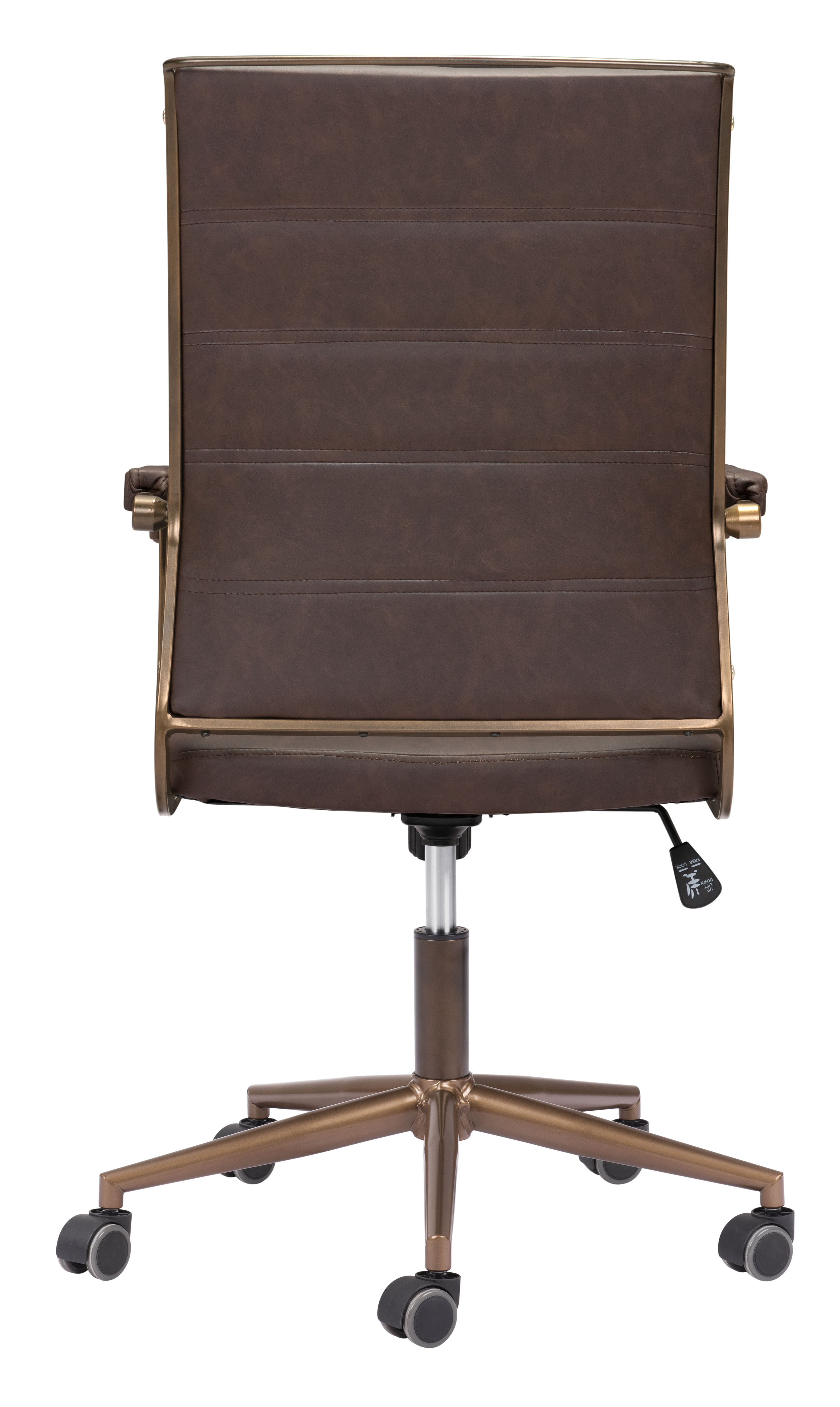 Auction Office Chair Espresso product image