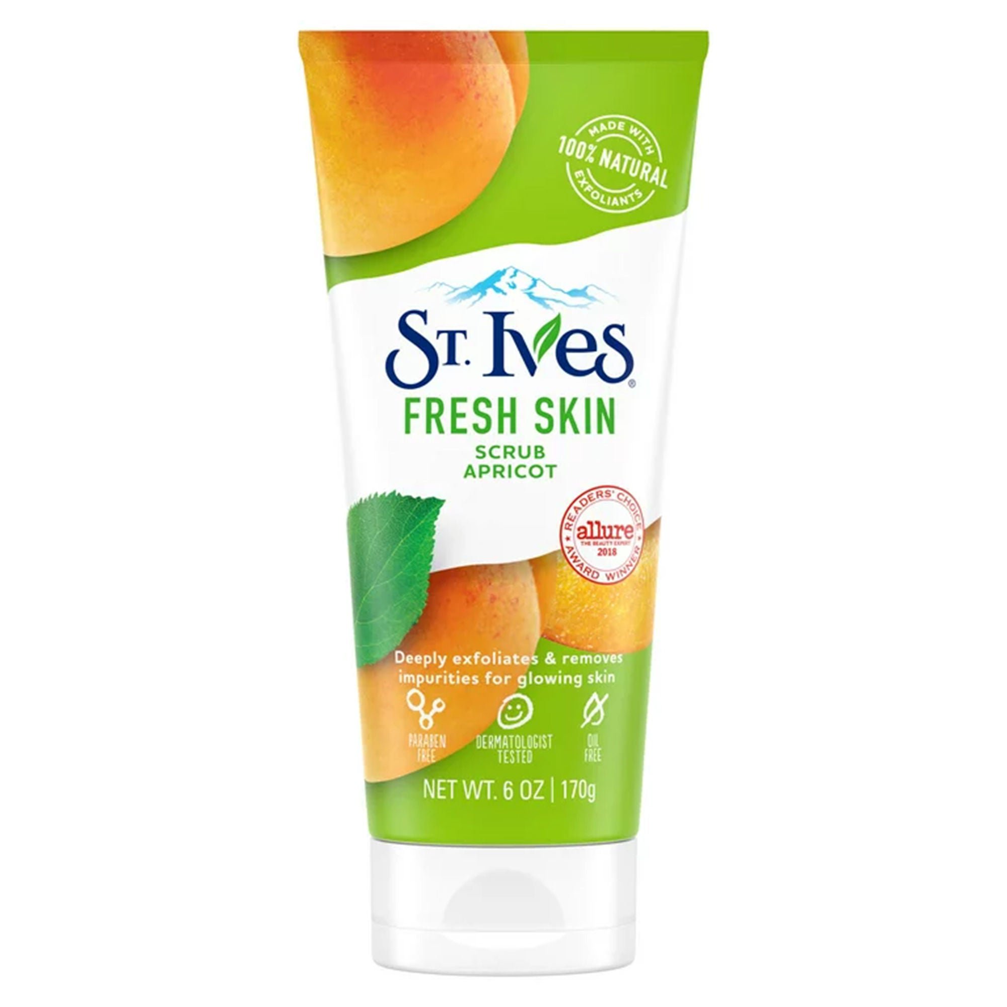 St. Ives® Fresh Skin Exfoliant Apricot Scrub, 6-ounce Tube