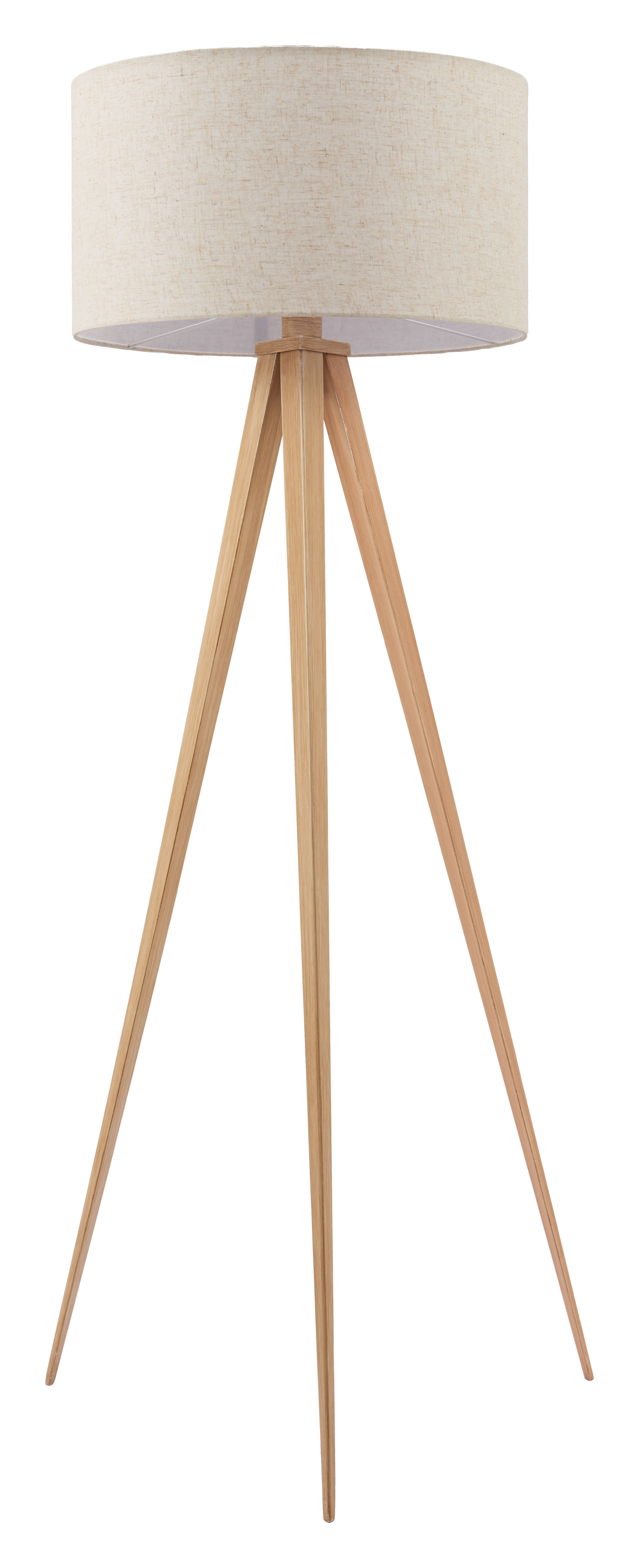 Imperial Floor Lamp Beige & Natural product image