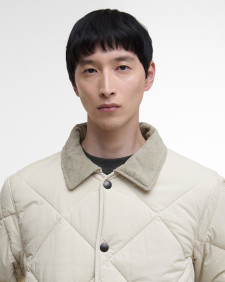 Modified Short Liddesdale Quilted Jacket Mist