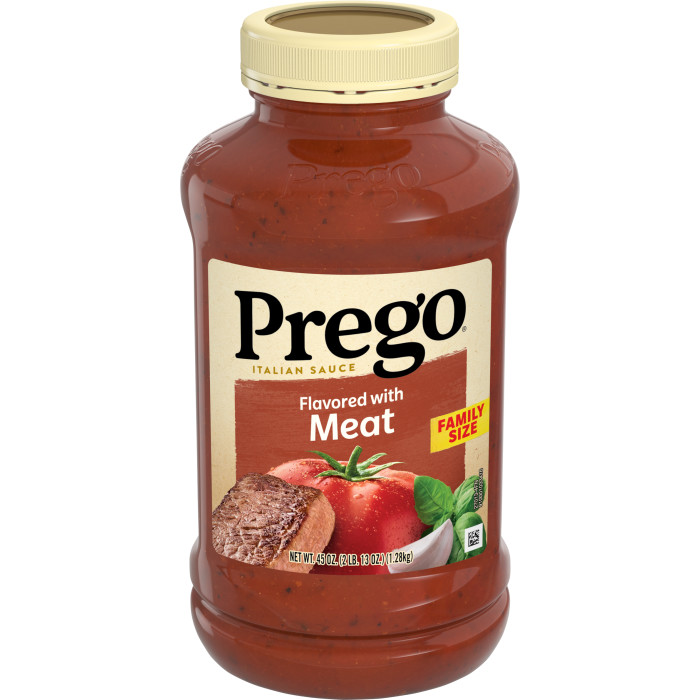 Flavored with Meat Pasta Sauce