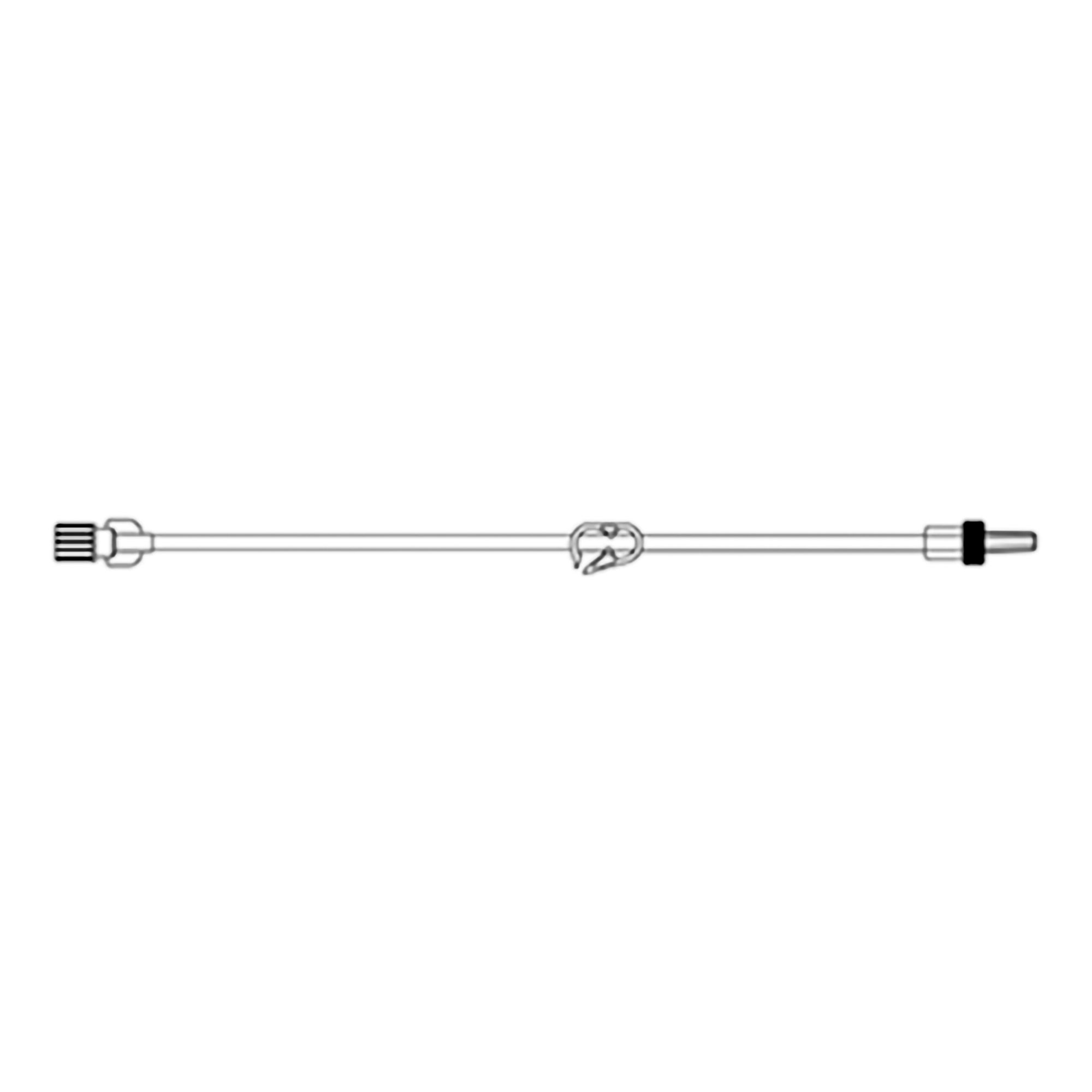 McKesson Brand IV EXTENSION SET, SM BORE M/F LL 12" (50EA/BX 12BX/CS)