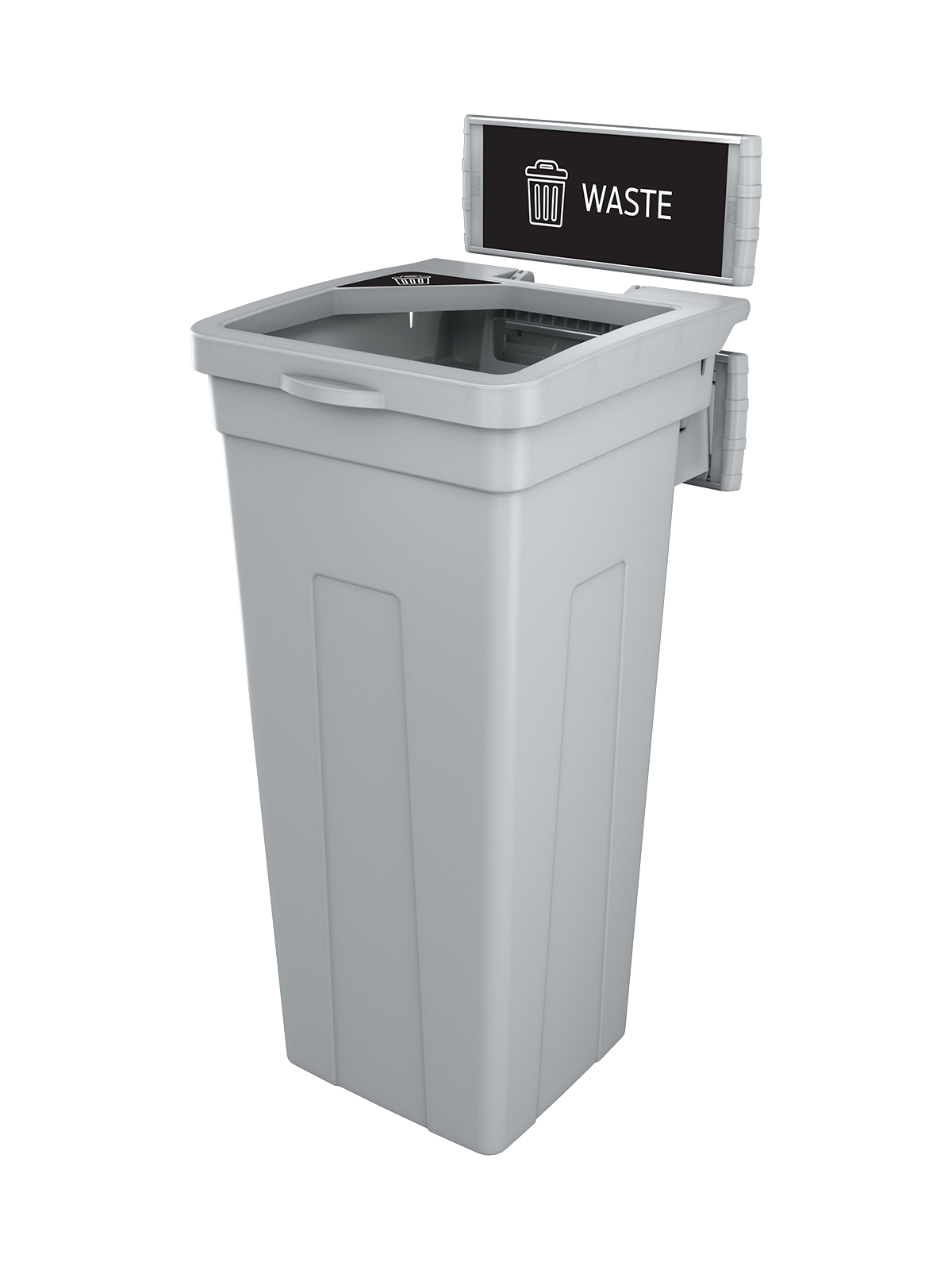 RISE – Single – Kit – Waste – Full – Grey