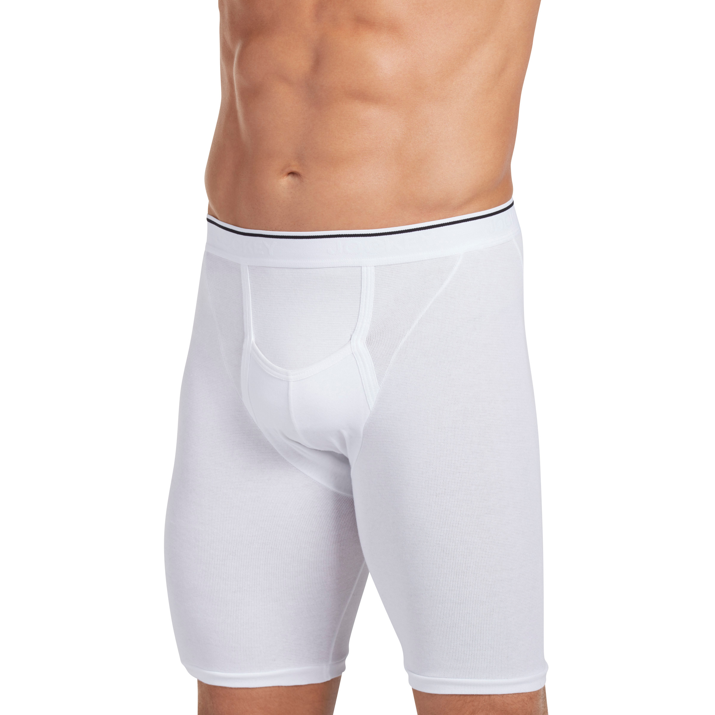 Jockey Men's Big Man Pouch 10" Midway Brief - 2 Pack - Picture 15 of 17
