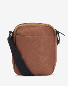 Field Waxed Crossbody Bag Tan-Black