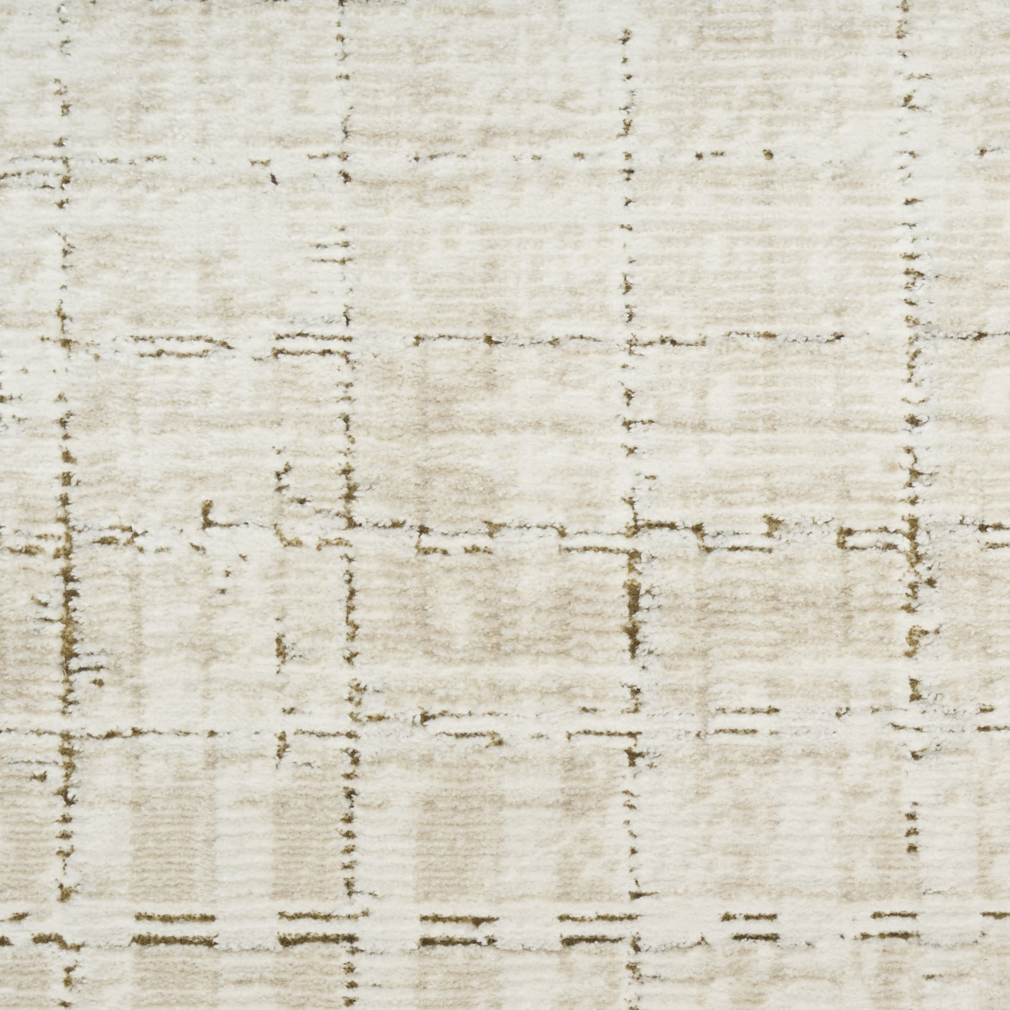 DKNY Grand Street 2'2" x 10' Ivory Beige Modern Indoor Rug