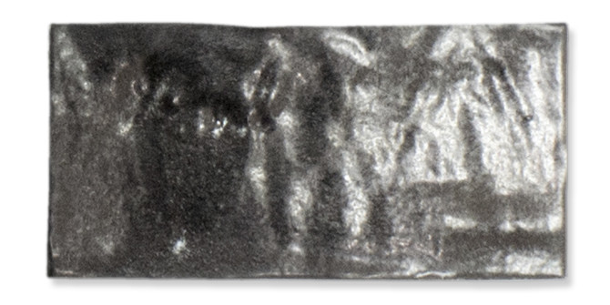 Fez Steel 2×5 Field Tile Glossy