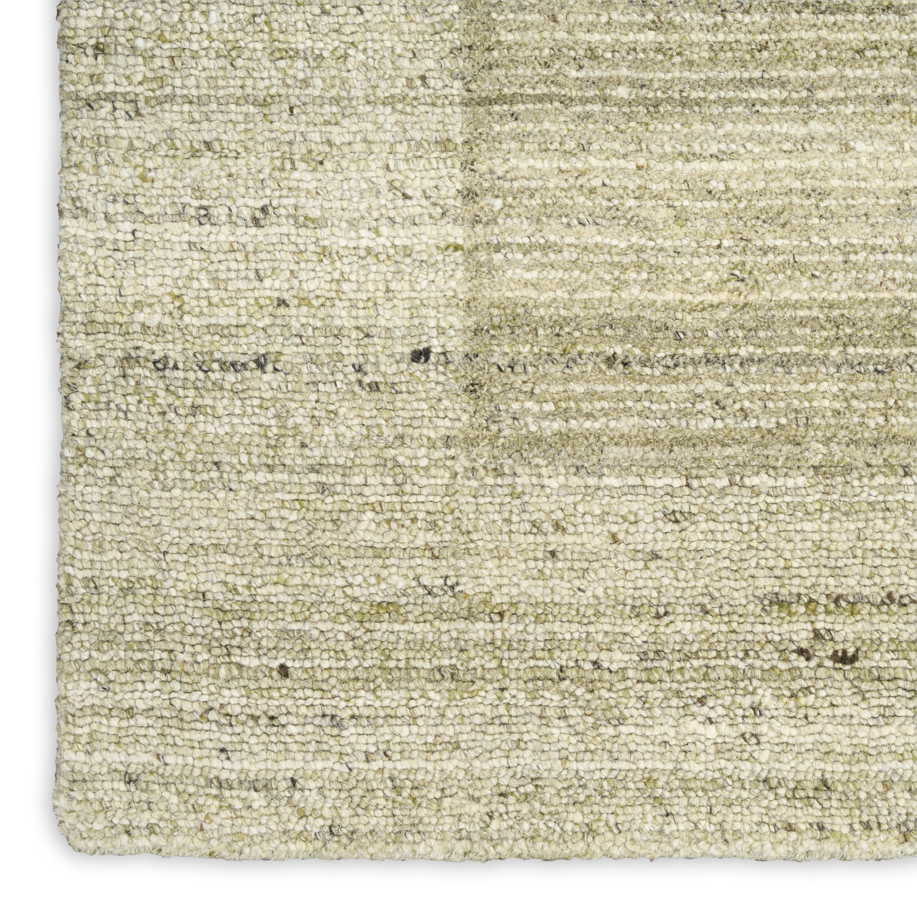 Calvin Klein CK082 Ridge 7'9" x 9'9" Sage Ivory Farmhouse Indoor Rug