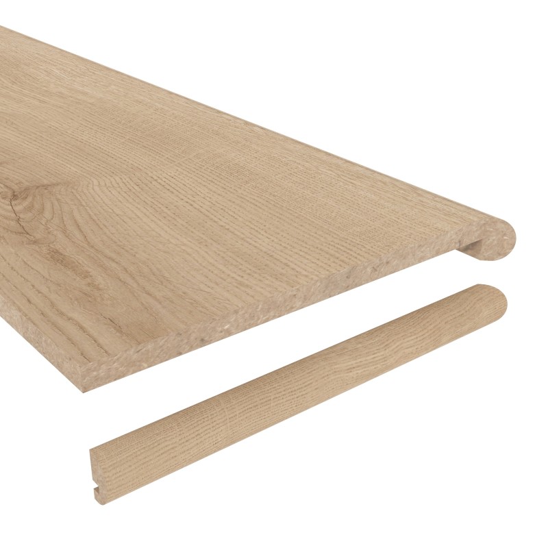 Rockaway Oak Tread w/ Cap Universal-0