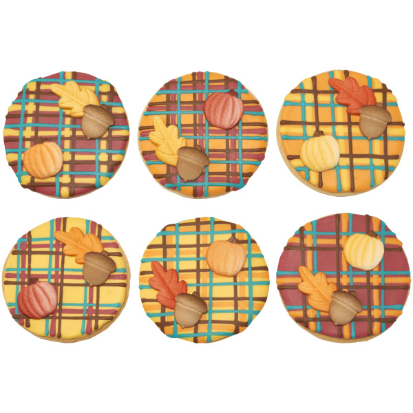 Shimmer Pumpkin Assortment Dec-Ons® Decorations