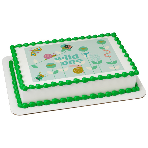 Wild One on the Way PhotoCake® Edible Image®