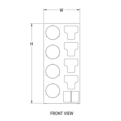 Engineering front view