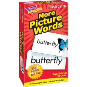 More Picture Words Skill Drill Flash Cards