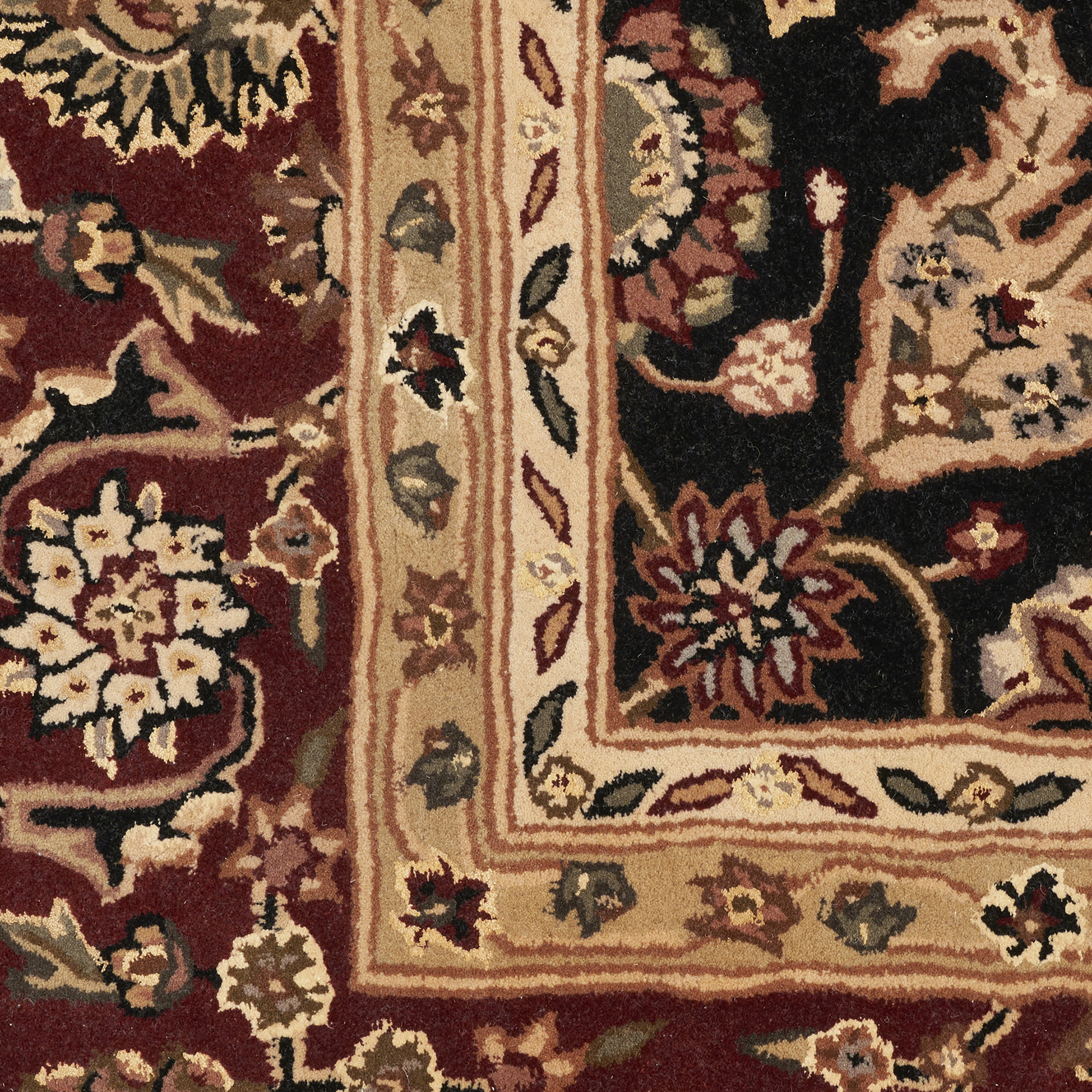 Nourison Nourison 2000 7'9" x 9'9" Black Traditional Indoor Rug
