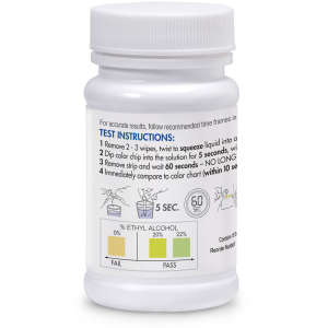 Gojo, PURELL, PURELL, Surface Wipes Active Ingredient Test Strip