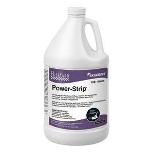 NSN7930013808469, AbilityOne®, SKILCRAFT® Hillyard Power-Strip Floor Stripper,  1 gal Bottle