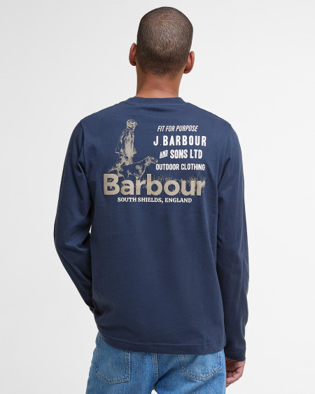 T-shirt con stampa a maniche lunghe Pointer