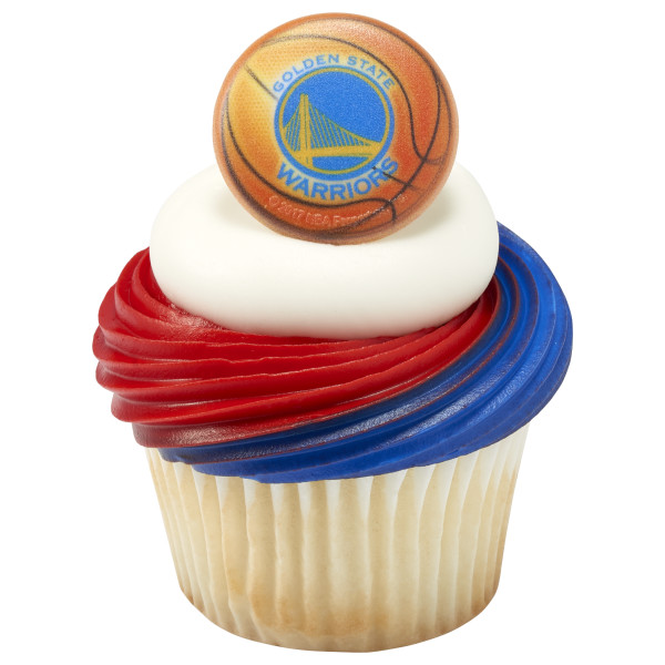 NBA Team Basketball Cupcake Rings