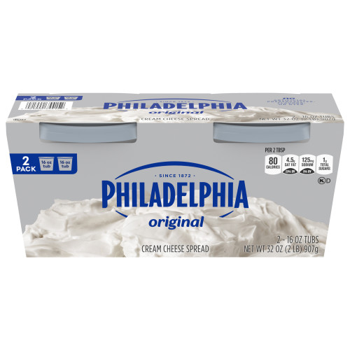 Philadelphia Original 2 Pack Soft Cream Cheese Image