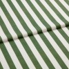 Portofino Stripe Olive Roman blind