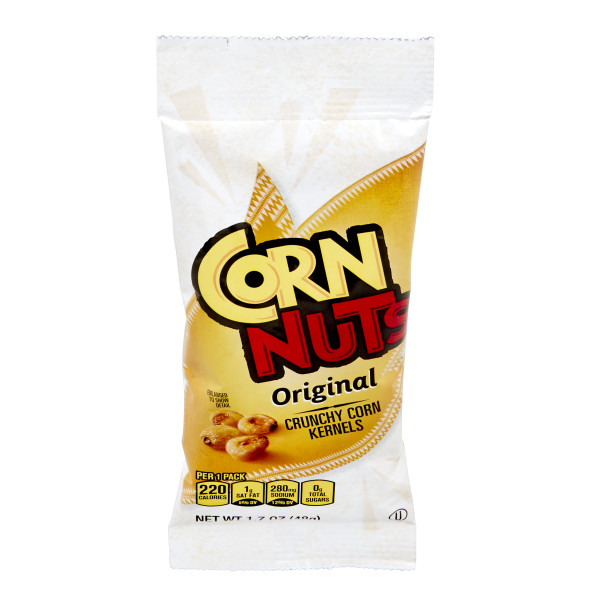 CORN NUTS Original Crunchy Corn Kernels Snack, 1.7 Oz. Pack of 126 . C1C1 - Front Center In Package (Hi Res)