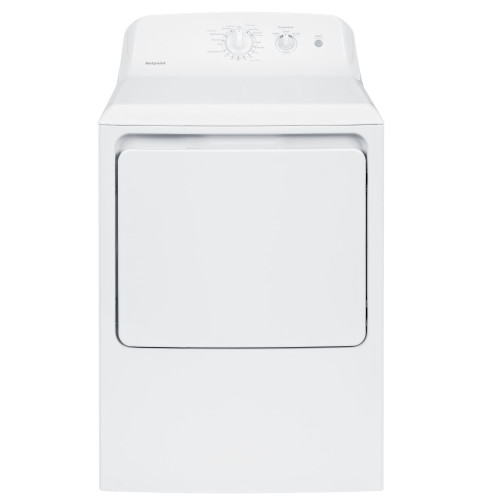 Hotpoint® 6.2 cu. ft. capacity aluminized alloy gas dryer