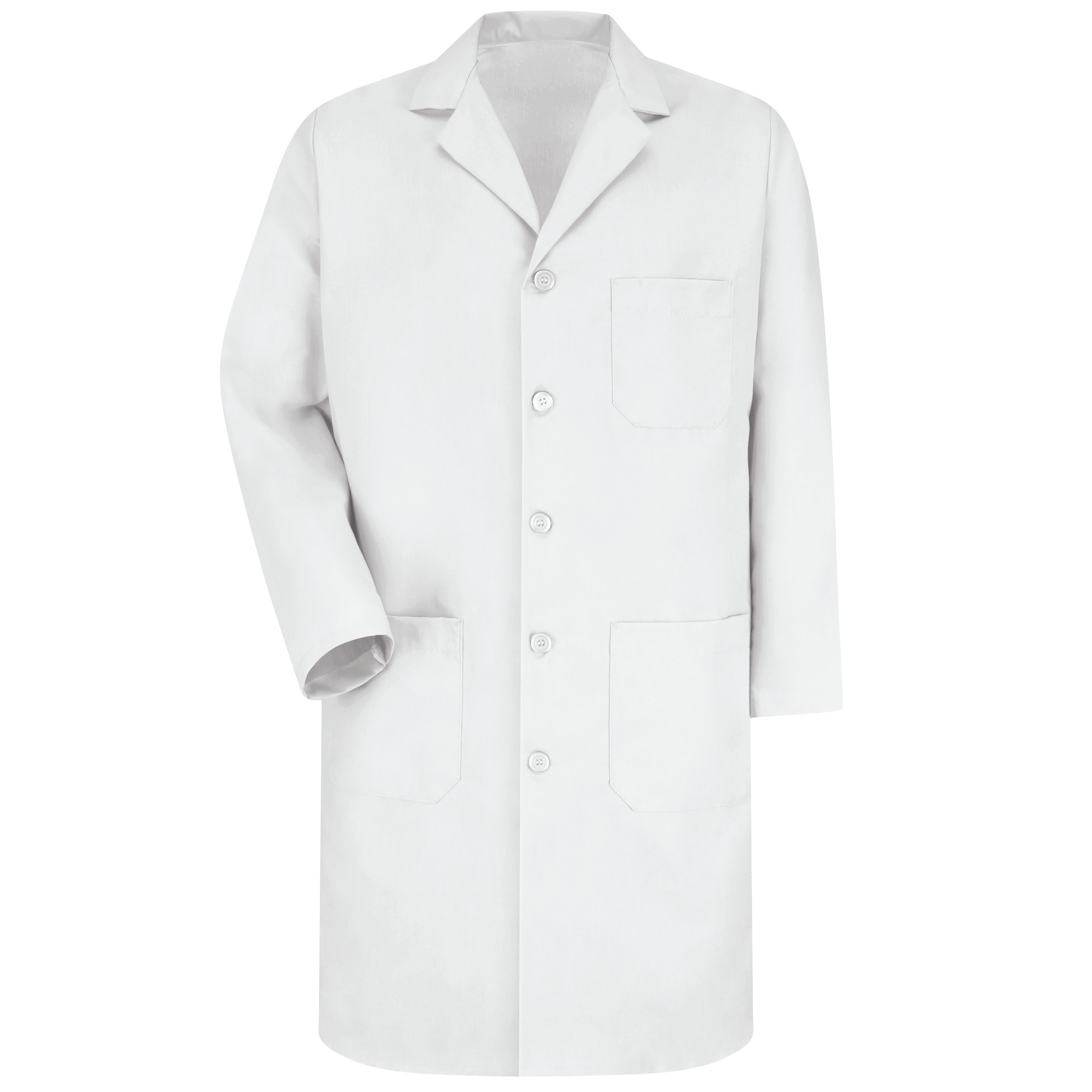 Men‘s Red Kap Lab Coat with Exterior Pocket-Red Kap