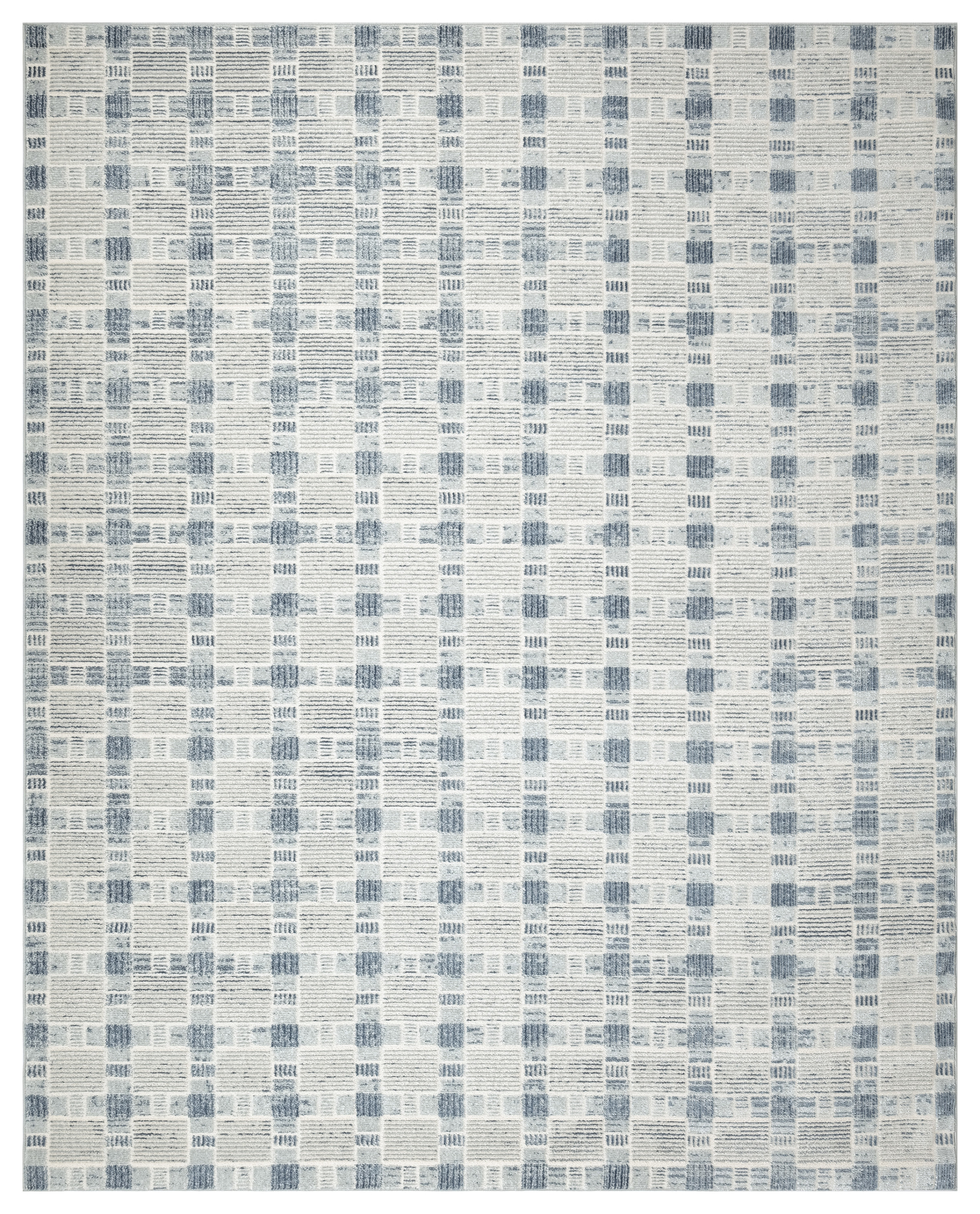 Nourison Nordic 8' x 10' Blue Modern Indoor Rug