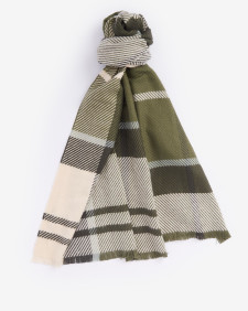 Blair Tartan Scarf Ancient Loden