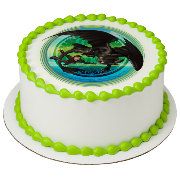 How To Train Your Dragon: The Hidden World Gotta Keep Flying PhotoCake® Edible Image®
