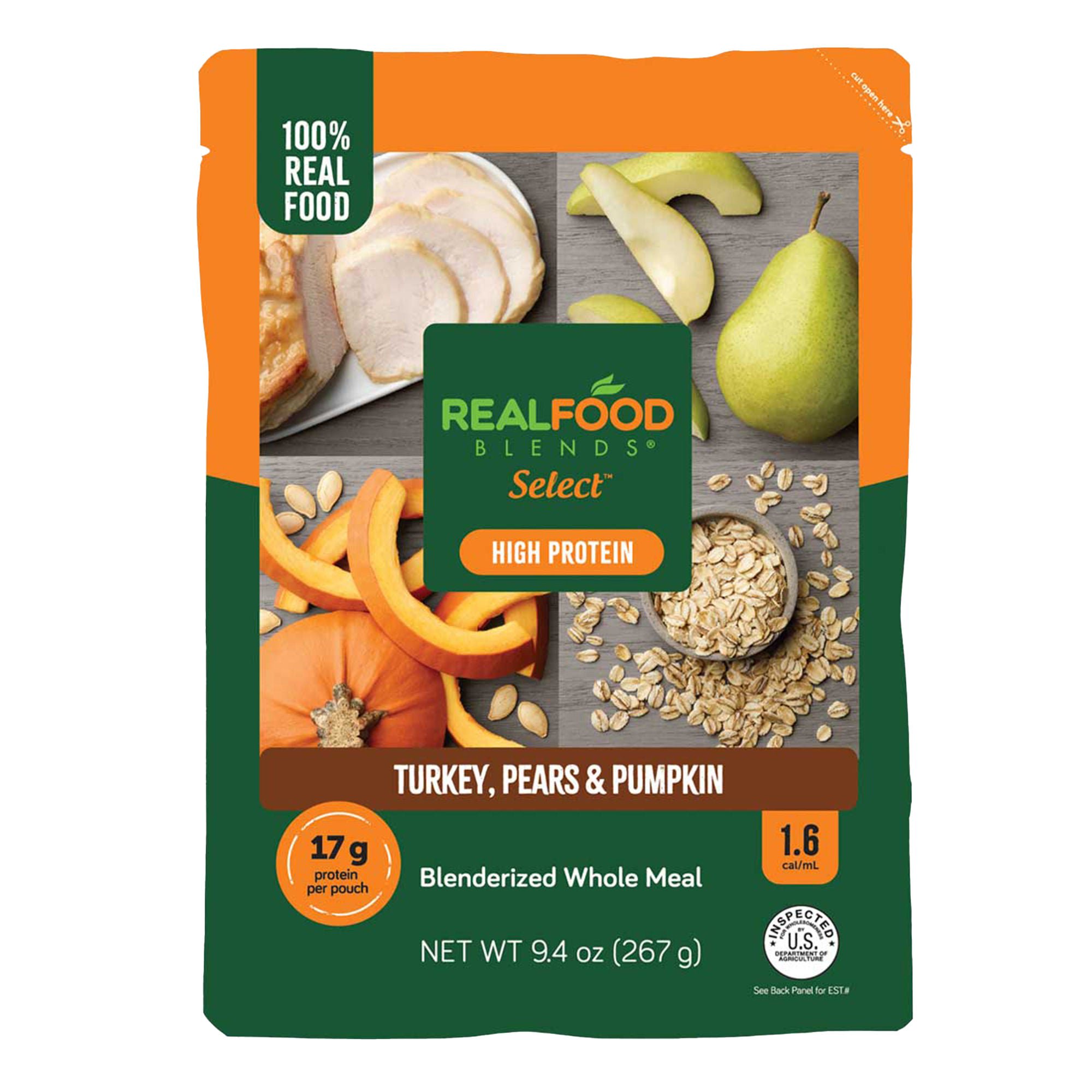 Nutritionals Medicinals FEED, ENTERAL REAL FOOD BLENDSTURKEY/PEARS/PUMPKIN 9.4OZ