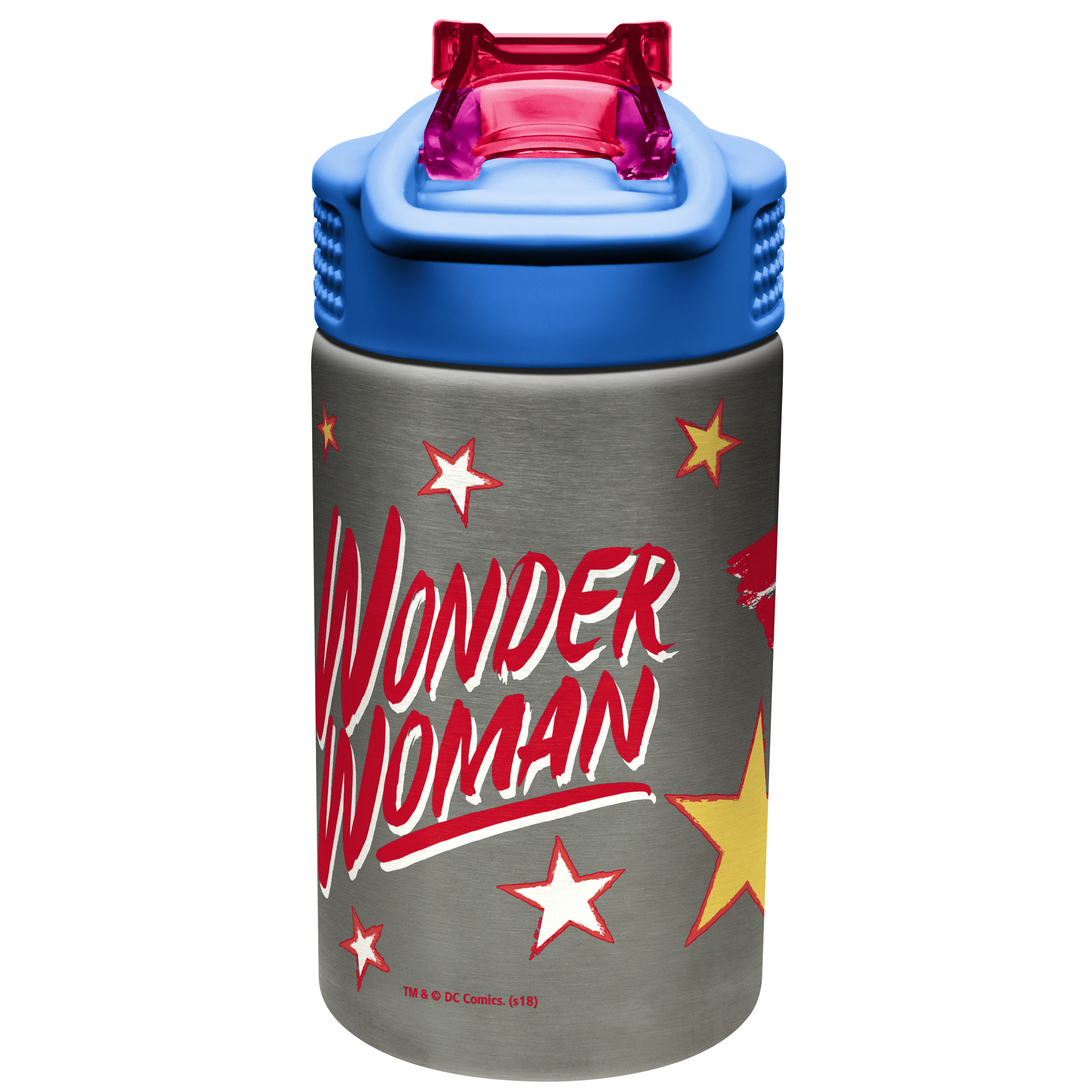 DC Comics 15.5 ounce Water Bottle, Wonder Woman slideshow image 2 DC Comics 15.5 ounce Water Bottle, Wonder Woman slideshow image 2