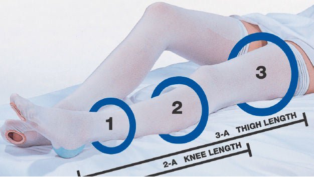 CAP® Thigh High Anti-embolism Stockings, Extra Large / Short