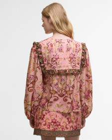 Barbour FARM Rio Cami Long-Sleeved Blouse Tropical Print