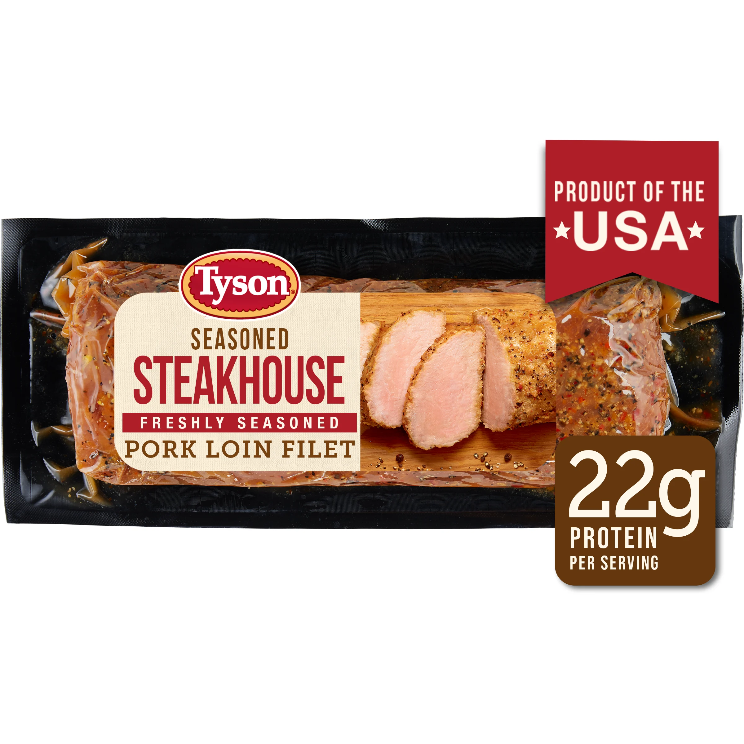 Seasoned Steakhouse Pork Loin Filet