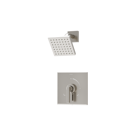 Duro Shower Trim Kit with VersaFlex Integral Diverter/Volume Control for Test Cap Valve