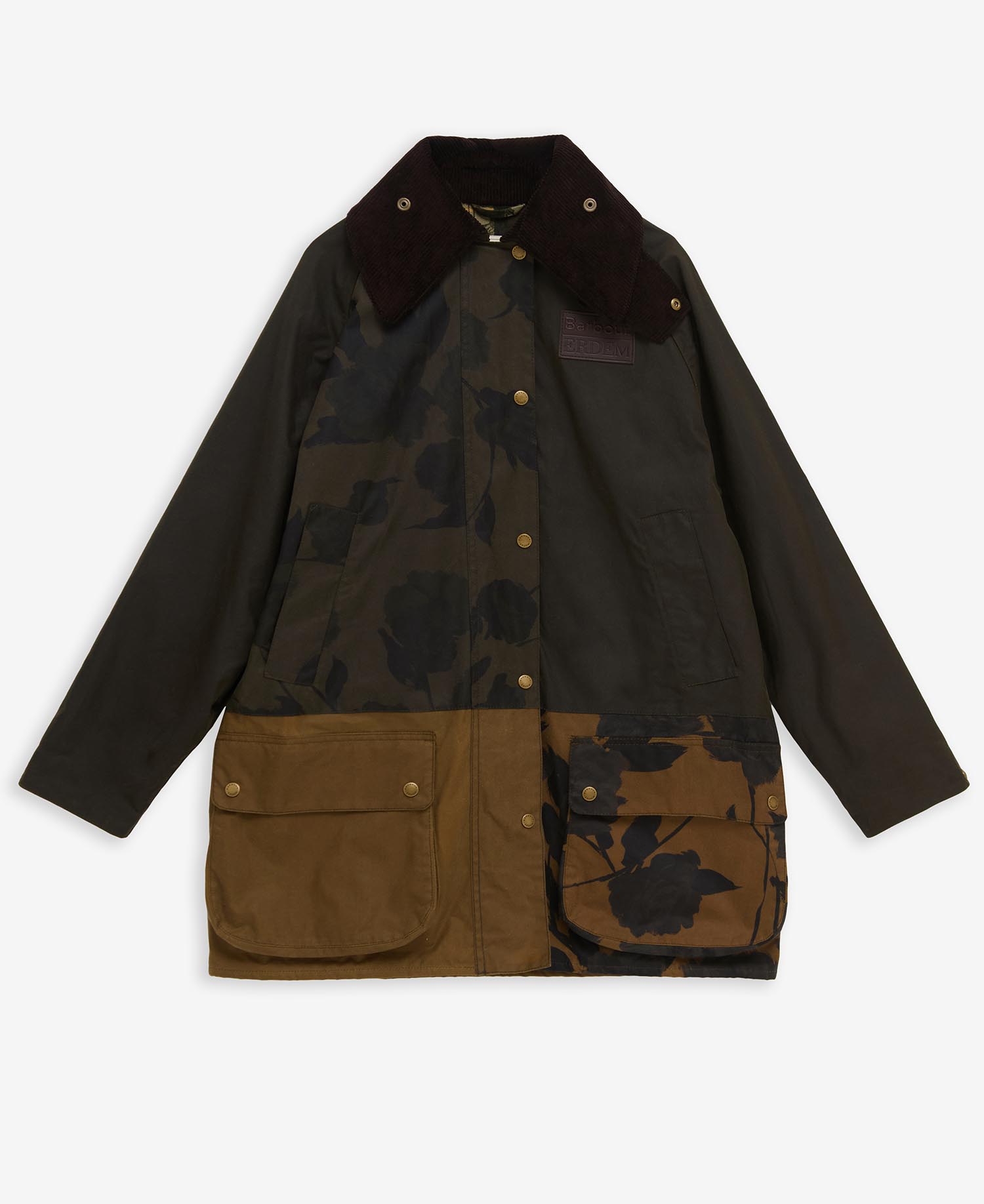 Barbour x ERDEM Wachsjacke Beauflower image number 8