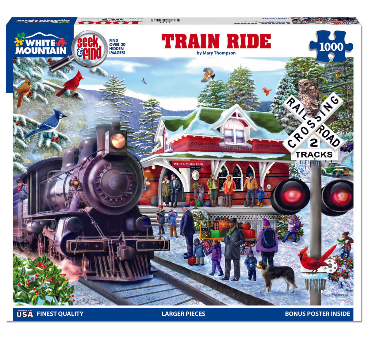 Seek & Find Train Ride (1000 pc)