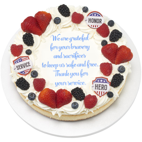 Patriotic Heroes Cupcake Rings