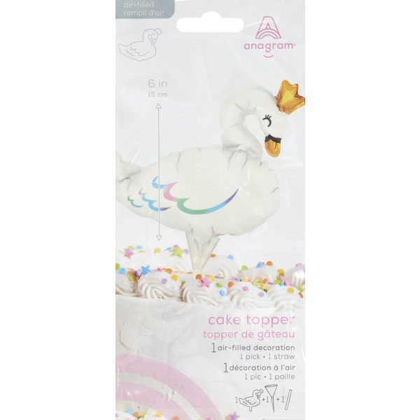 Inflatable Princess Swan Anagram® Cake Pic
