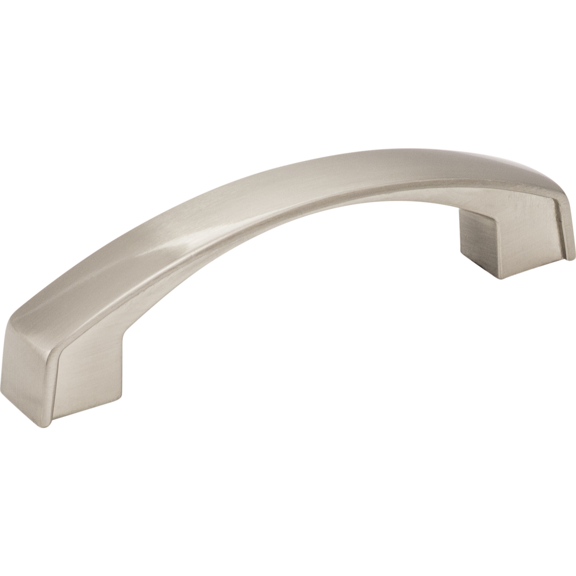 Merrick 96 mm Center-to-Center Bar Pull, Satin Nickel