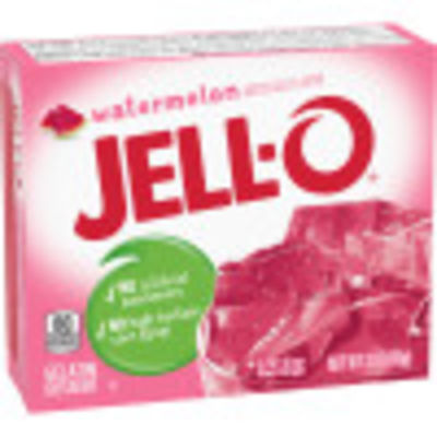 Jell-O Watermelon Gelatin Dessert, 3 oz Box