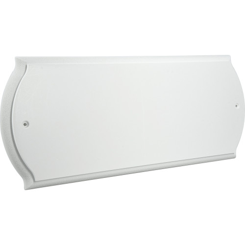 White Paintable Address Plaque Plaques Address Letters, Numbers