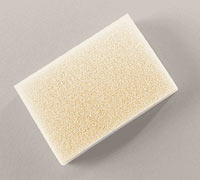 Pulmonetics LTV Ventilator Inlet Filter, White, Rectangle