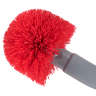 Unger, Ergo, 3.5in, Toilet Bowl Brush Kit, Nylon Bristles, Red