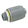SNAP²IT® Push-On Liquid Tight Connector, UV-Rated Plastic, Straight, 3/4 in.