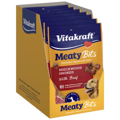 Image of Vitakraft MeatyBits, Treat for Dogs, Beef, 7 Count