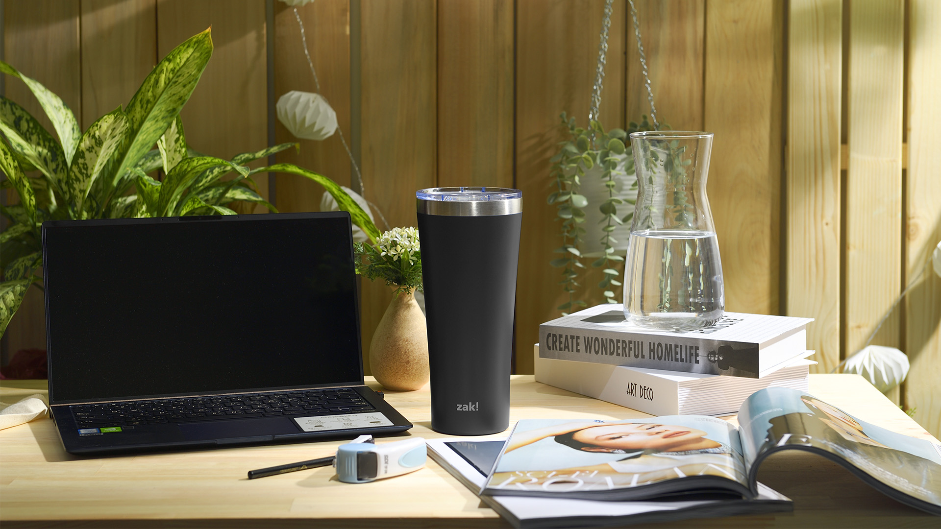 Alpine 30 ounce Stainless Steel Vacuum Insulated Tumbler with Straw, Charcoal slideshow image 6 Alpine 30 ounce Stainless Steel Vacuum Insulated Tumbler with Straw, Charcoal slideshow image 6